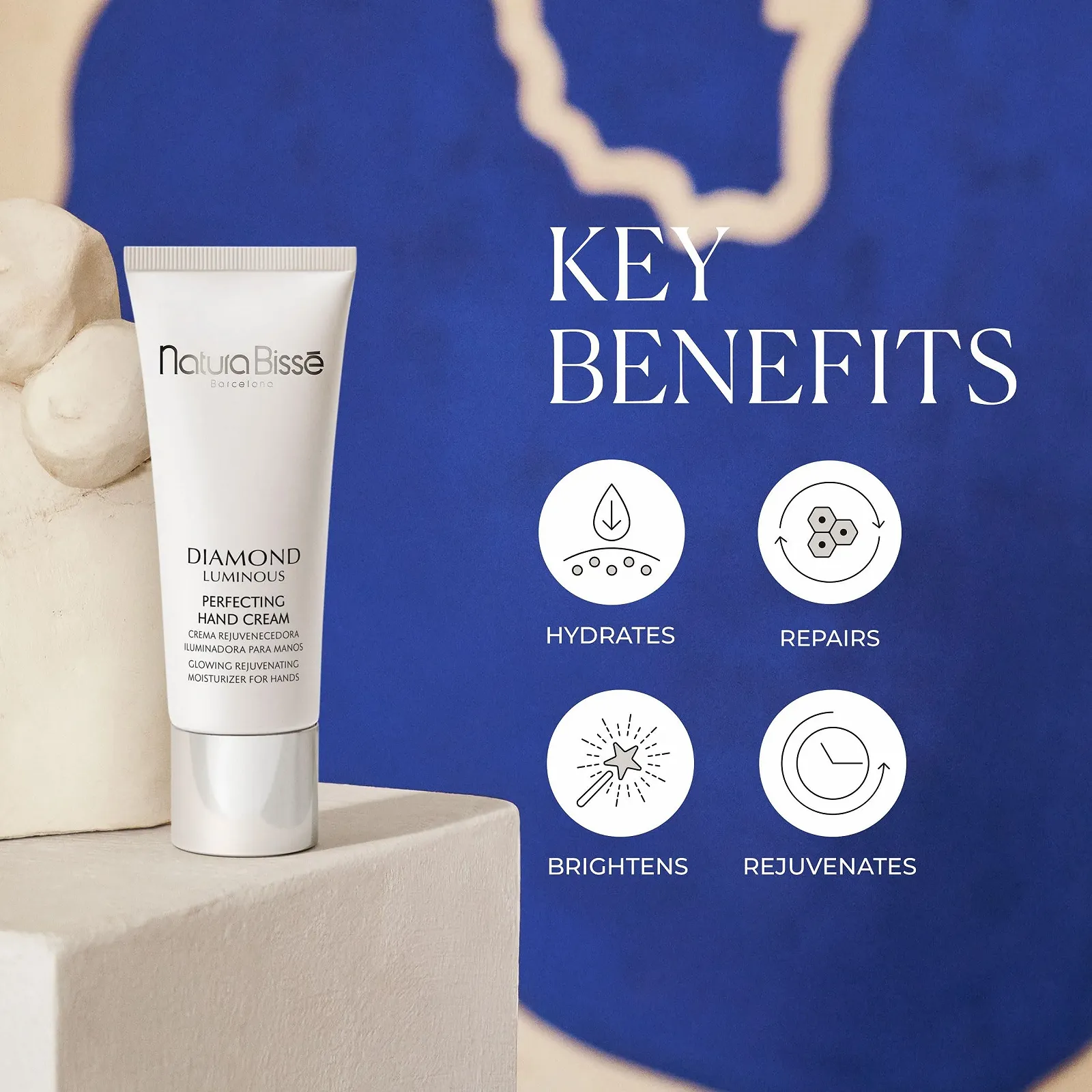 Крем для рук Natura Biss Diamond Luminous Perfecting  75 мл, фото №3