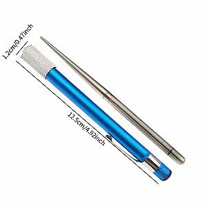 Точилка для ножів Sharp Sugarcane Двостороння Синя synthetic.ua - Фото 1