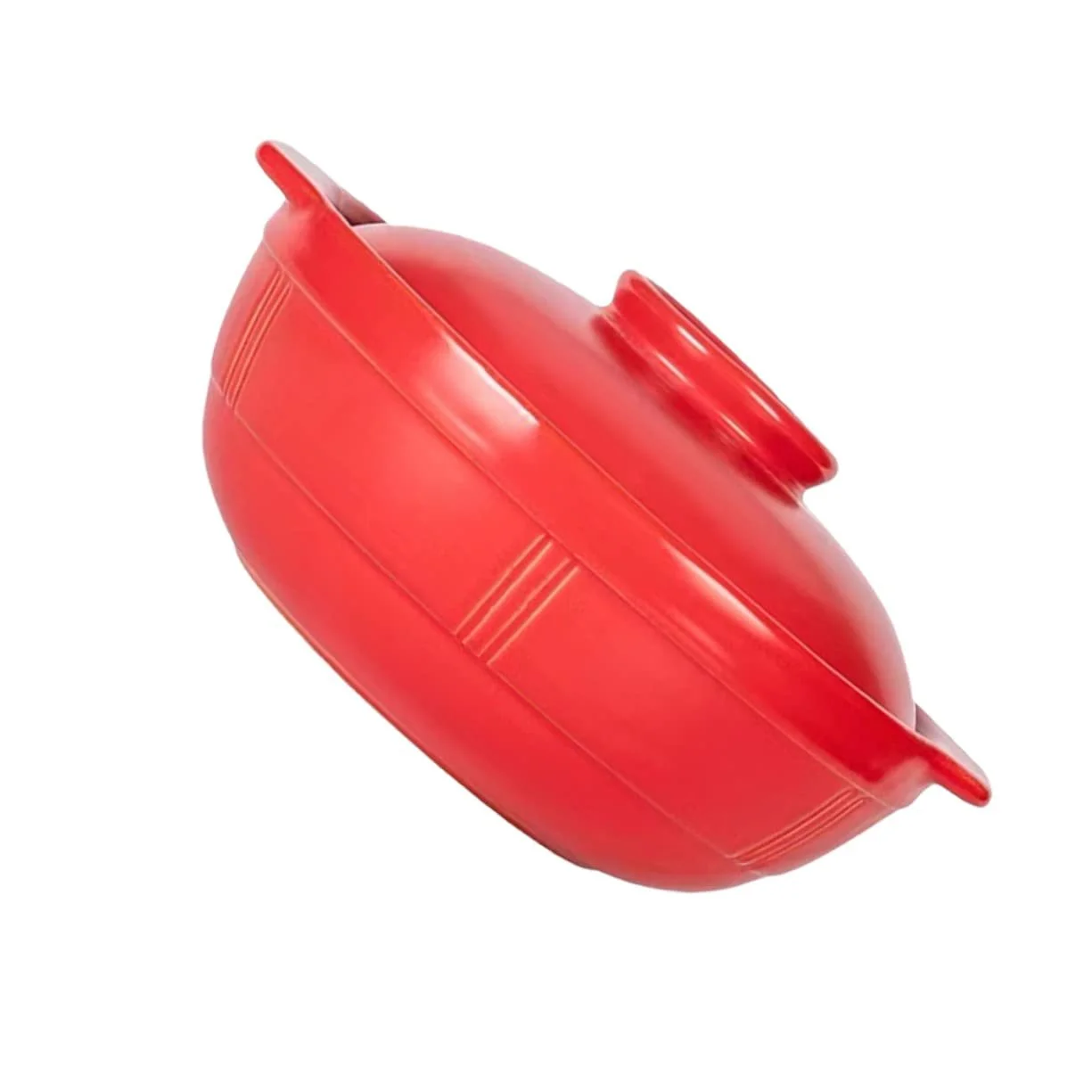 Термостойкий глиняный горшок для супов и блюд из риса, фото №1