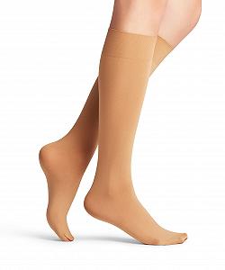 Женские гольфы FALKE Lufthansa Travel & Comfort Energize 50 Denier, полупрозрачные, компрессионные, без давления на талии, для путешествий, улучшают кровообращение, из мягкого материала, 1 пара - Фото 1