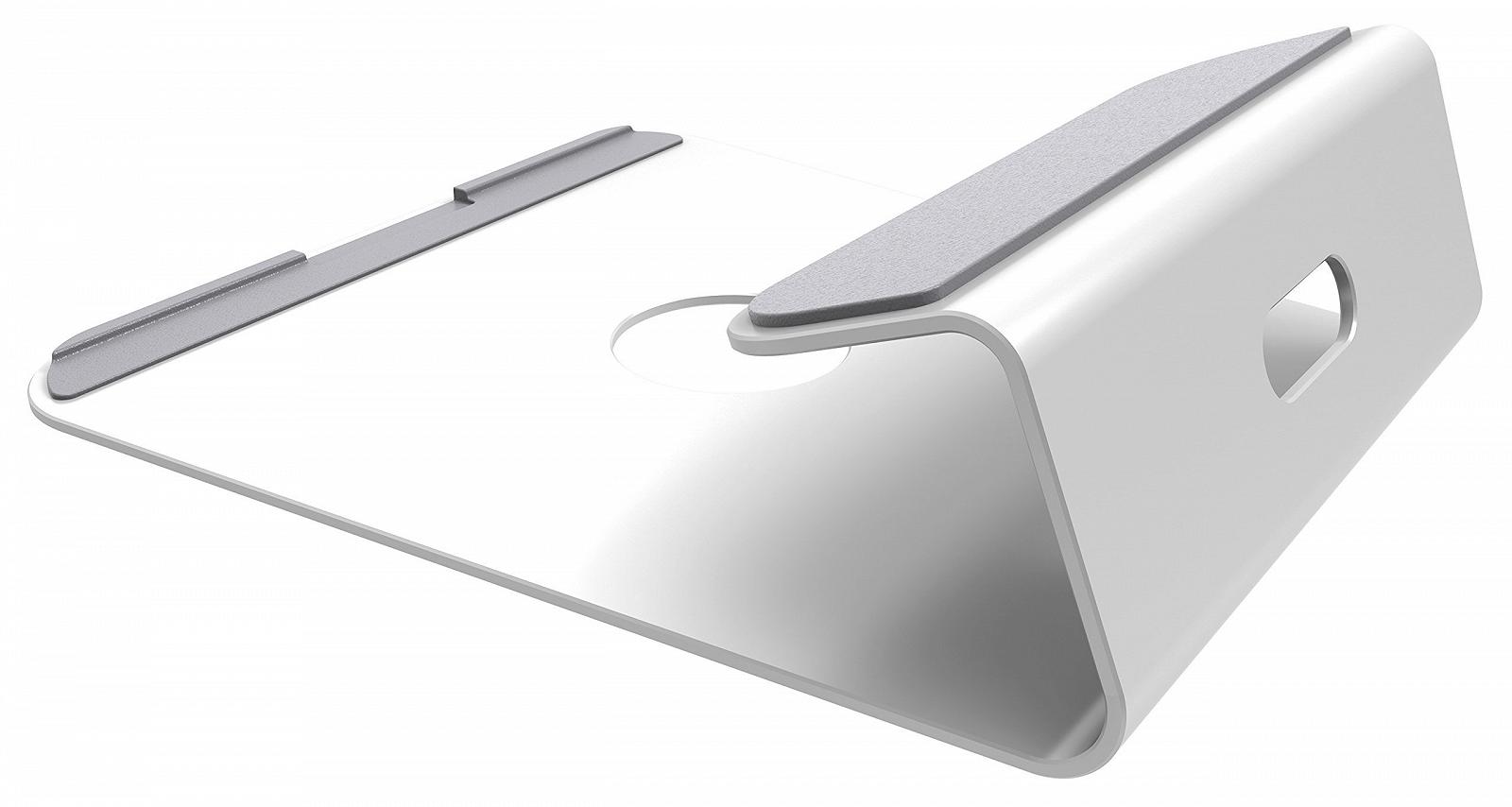 Подставка для ноутбука RICOO для MacBook MTS-01Aliminium 11-15 дюймов Охлаждение Серебристый, фото №3