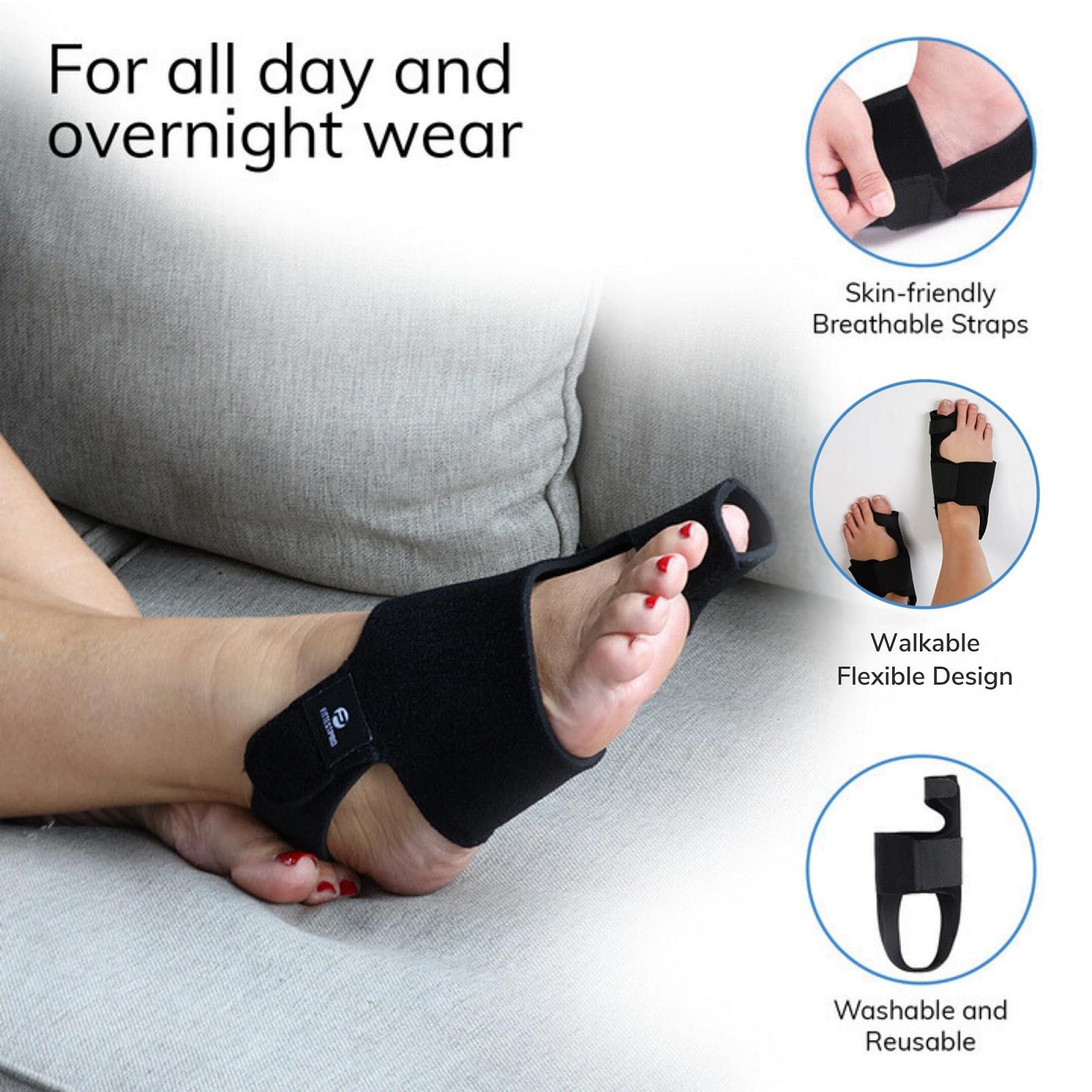 Коректор вальгусної деформації Fittest Pro (2 шт.) Великий роздільник пальців, фото №2