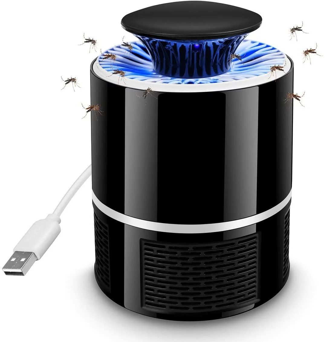 Електричний знищувач комах AICase USB UV лампа 20 м² безшумний, фото №1