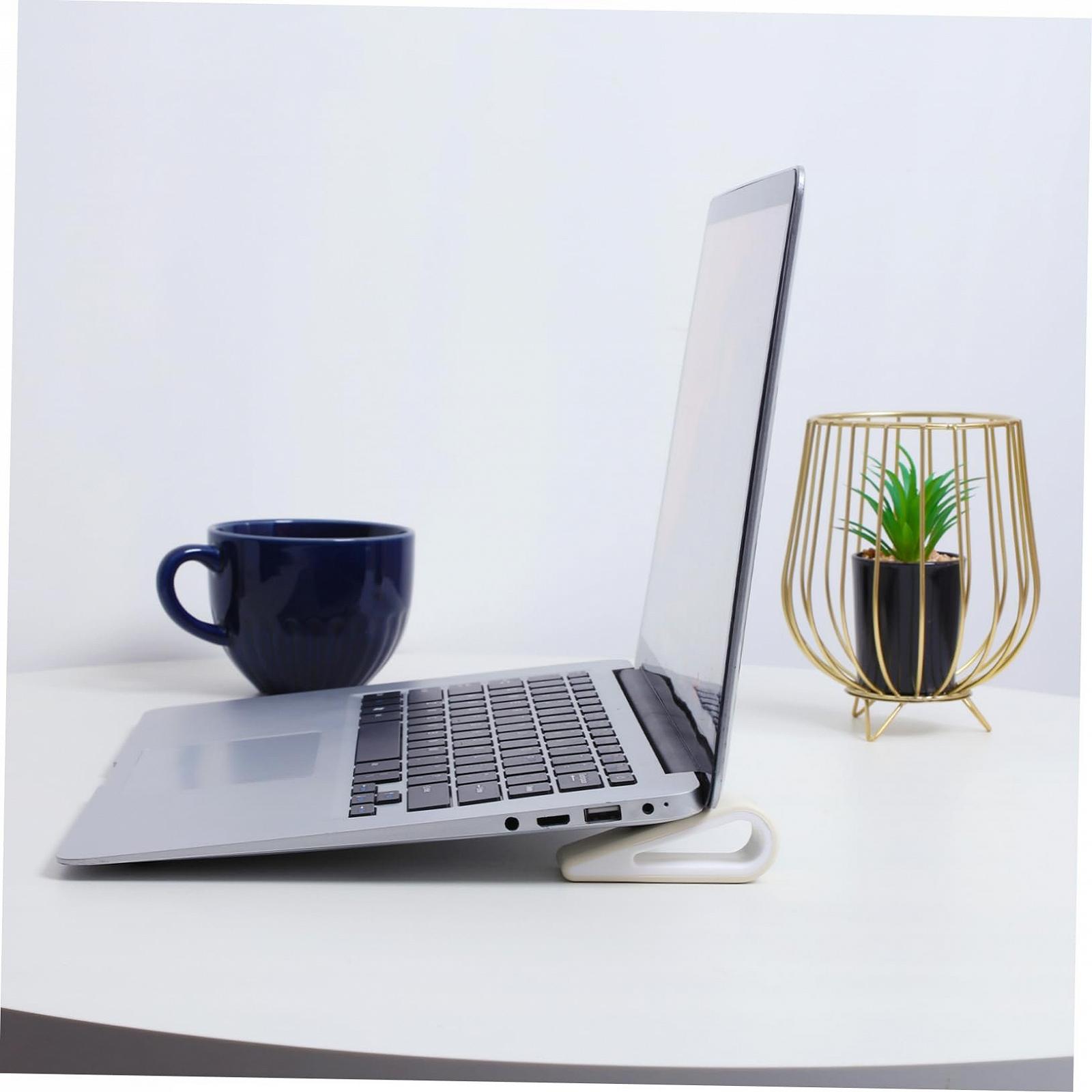 Подставка для ноутбука Регулируемая Белый, 2 шт, фото №3