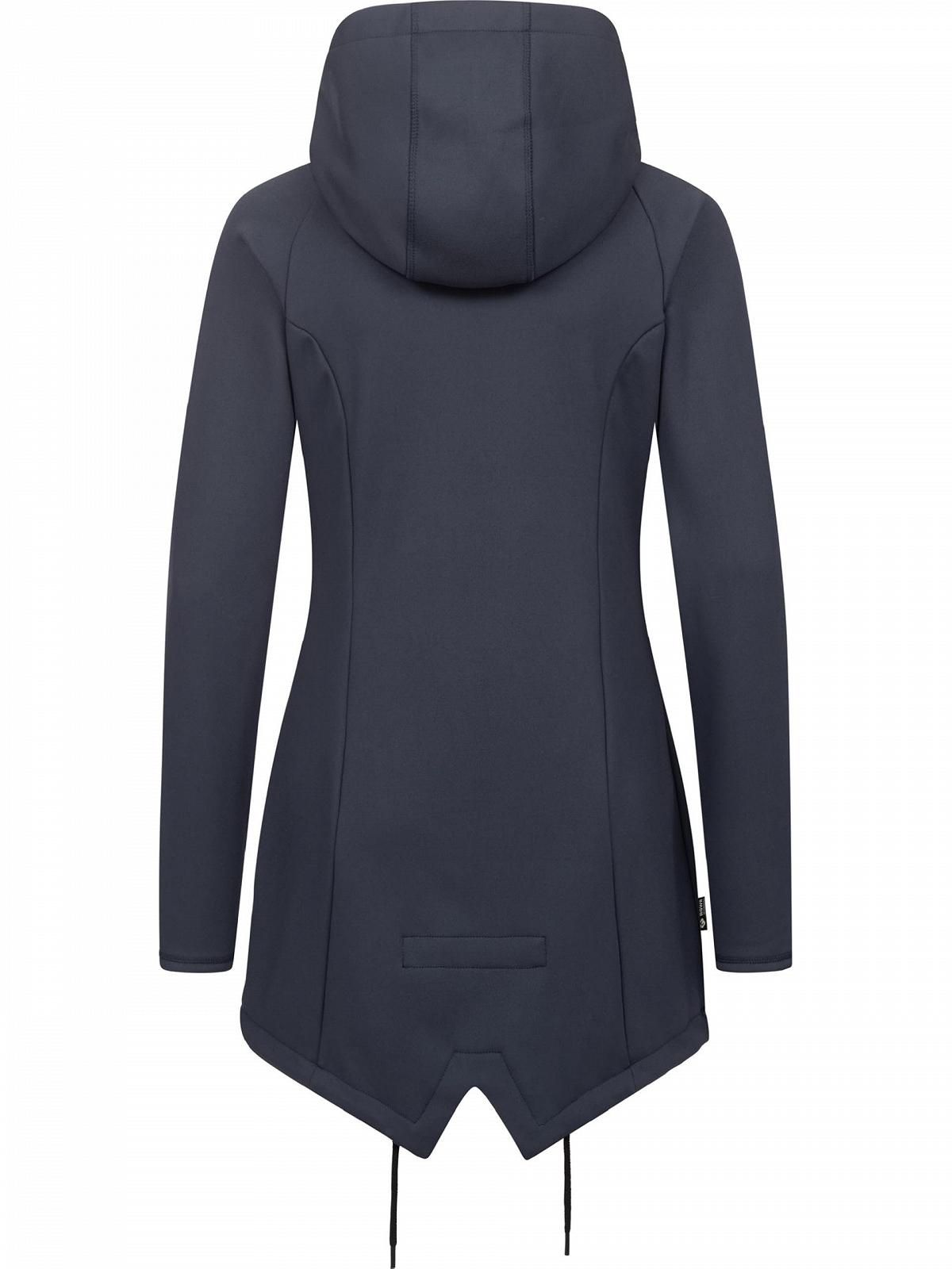 Коротка куртка софтшелл Ragwear Wingi YOUMODO Жіноча з дуже теплою флісовою підкладкою, фото №3