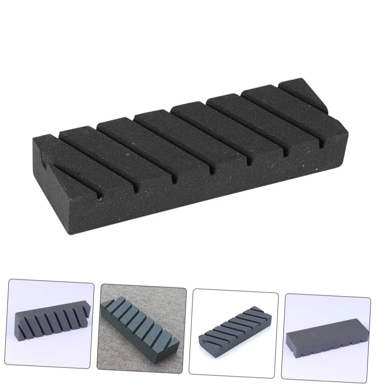 Точильный камень TOYANDONA из карбида кремния портативный с ручкой, фото №8