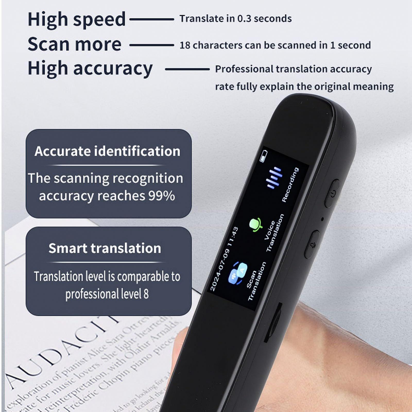 Ручка-сканер Цифровий перекладач Словник ручка Голосовий Підтримує 112 мов Міжнародна версія, фото №5