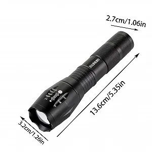 Ручной УФ фонарь Generisch с УФ и белым светом, зумом synthetic.ua - Фото 1