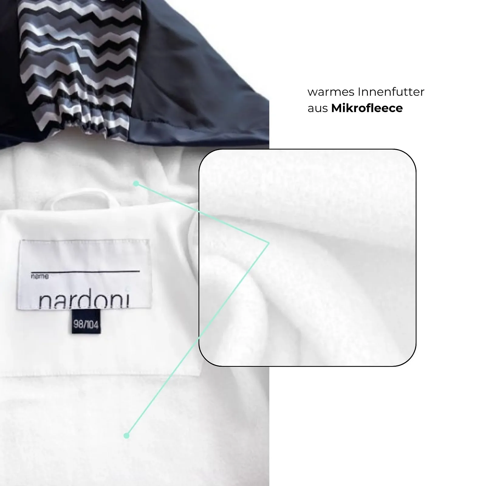 Дощовик NARDONI для дітей, водонепроникний, фото №3