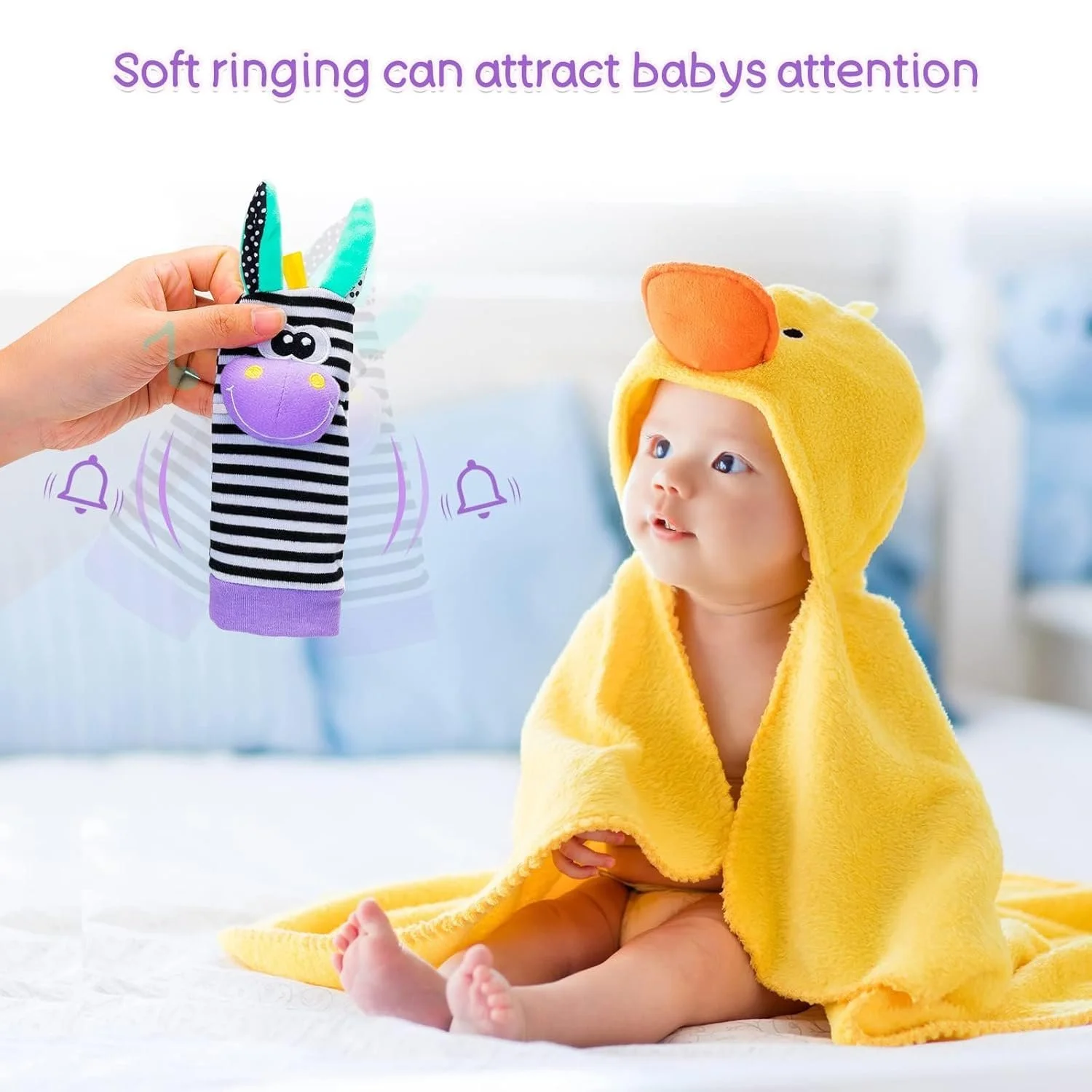 Сенсорные носки Maxentico для детей, игрушки для раннего обучения, фото №6