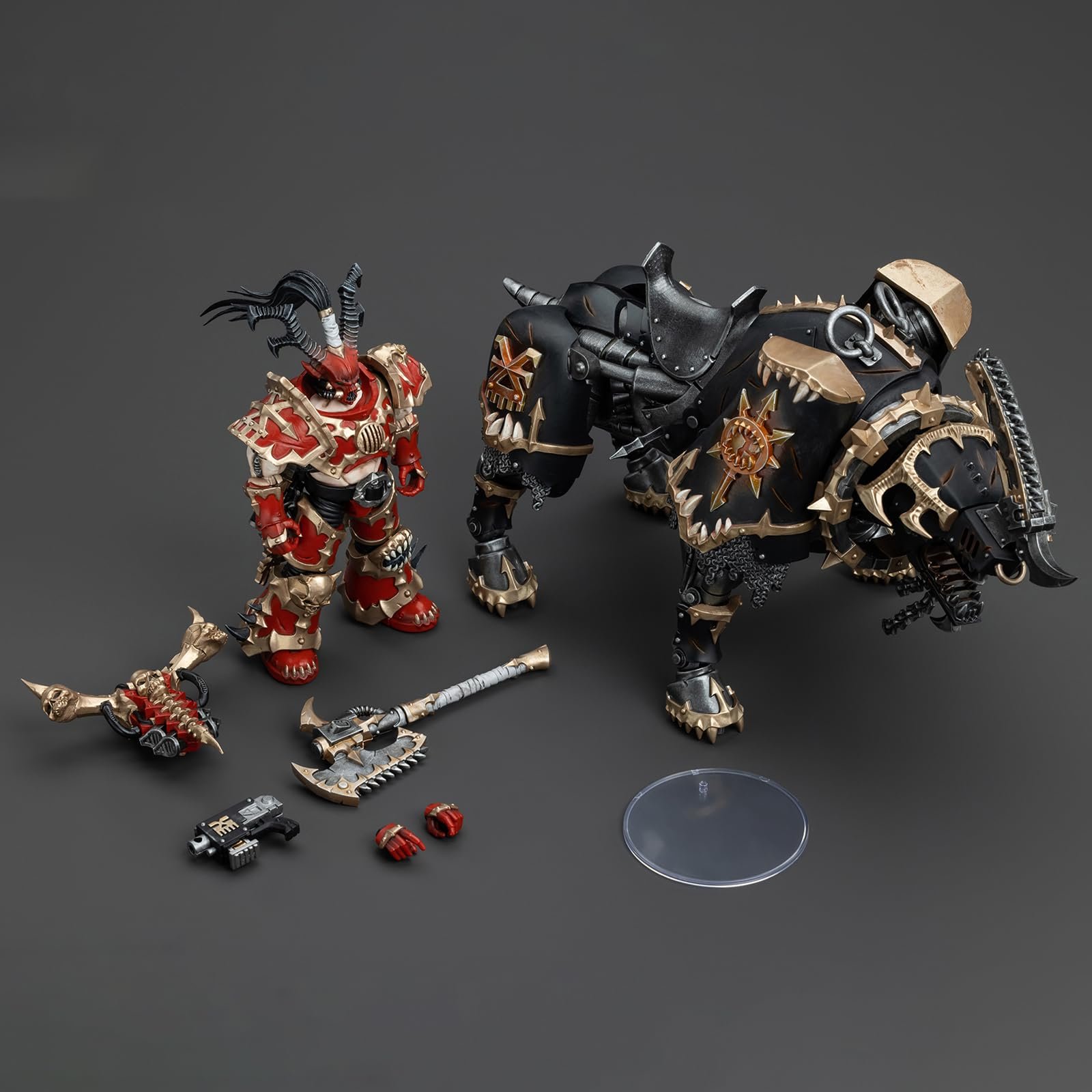 Фигурка JoyToy GW 40K World Eaters Lord Invocatus, 12,6 см, фото №7