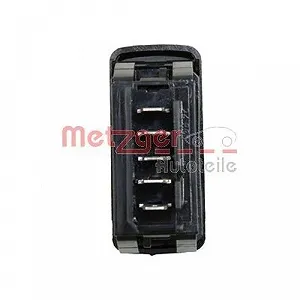 Перемикач склопідйомника METZGER 0916588 для RENAULT, передній лівий, передній правий synthetic.ua - Фото 1