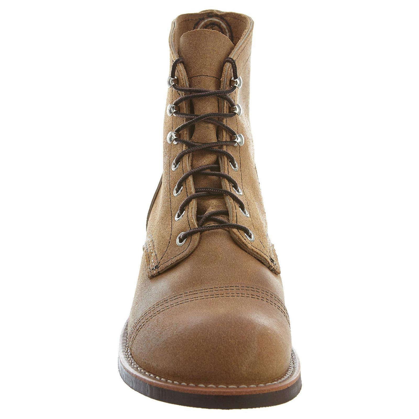 Мужские Ботинки Red Wing Iron Ranger Кожаные Медно-Коричневые, 43.5 EU, фото №2
