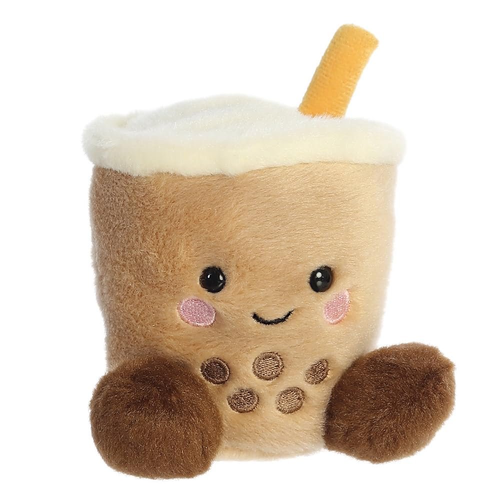 Мягкая игрушка Aurora Palm Pals Boba Bubbletea 33687 13 см Коричневая, фото №2 Мягкая игрушка Aurora Palm Pals Boba Bubbletea 33687 13 см Коричневая, фото №2