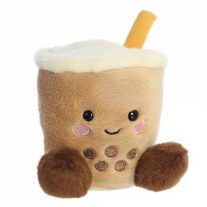 Мягкая игрушка Aurora Palm Pals Boba Bubbletea 33687 13 см Коричневая synthetic.ua - Фото 1
