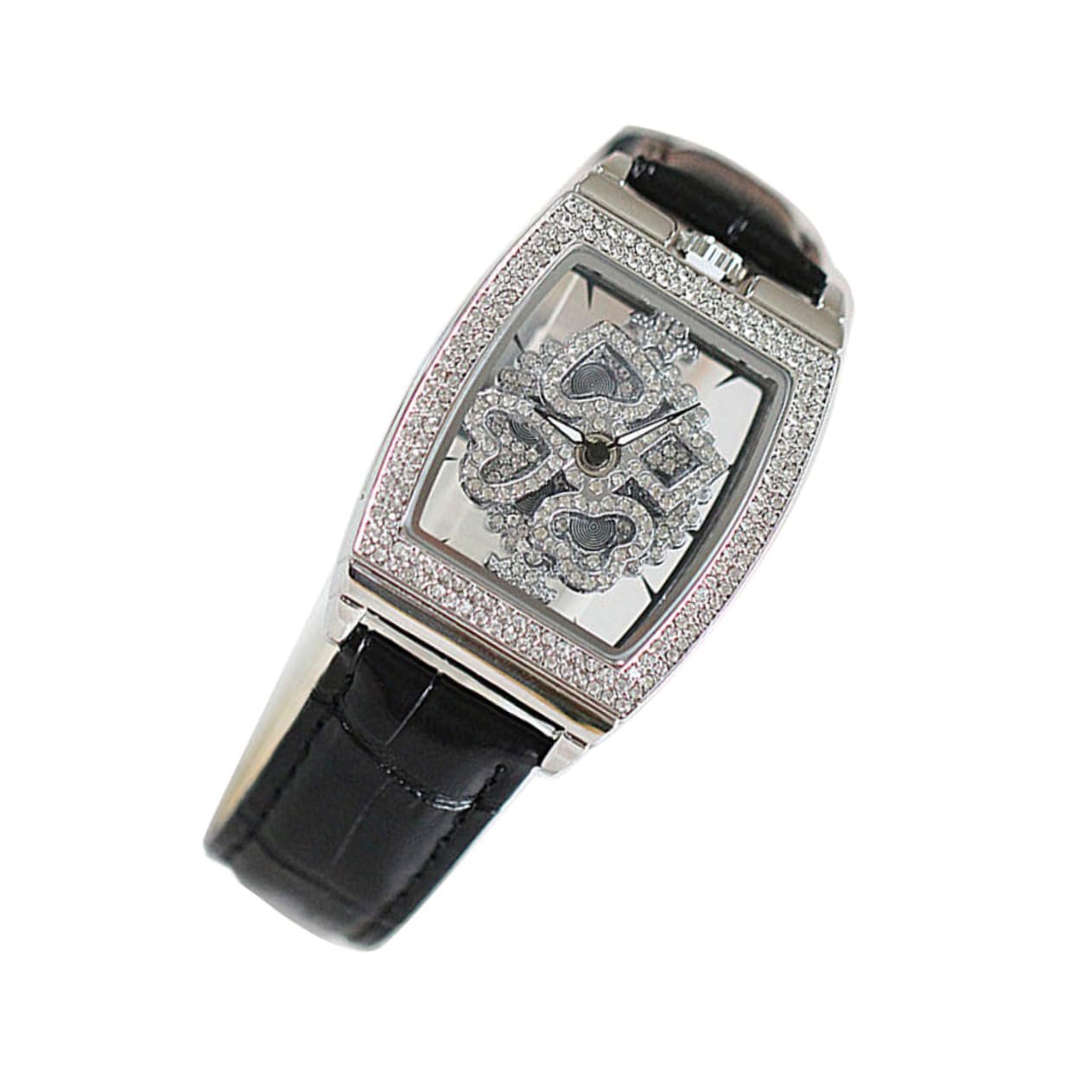 Годинник жіночий PartyKindom з браслетом зі справжньої шкіри, водонепроникний, фото №1