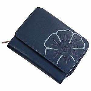 Гаманець Vinoth Шкіряний Жіночий 12x9x2см - Jeans-Blue - Фото 1