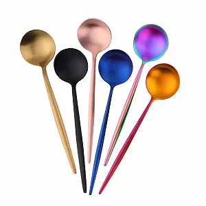 Набір столових приборів з 6 супових ложок, довгі 21.1 см - Фото 1