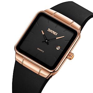 Годинник Skmei 2173RGBK Rose Gold-Black synthetic.ua - Фото 1