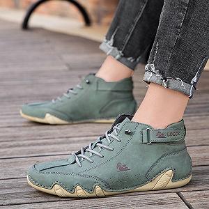 Чоловічі черевики Barefoot LCpddajlspig Шкіряні, водонепроникні synthetic.ua - Фото 1