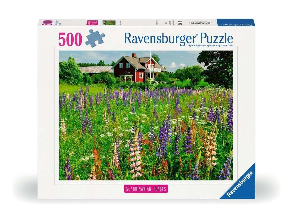 Пазл Ravensburger Scandinavian Places 12000844 Ферма в Швеции 500 элементов, фото №1