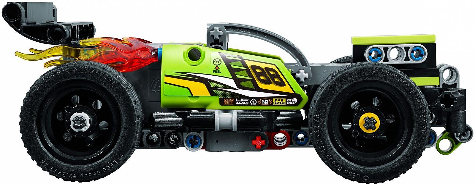 Конструктор LEGO Technic 42072 Zack Pull-Out Car Set для досвідчених будівельників, фото №3
