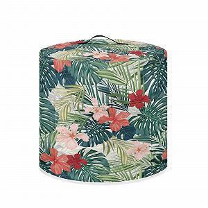 Чехол Poceacles Hibiscus Flowers Palm Leaf Print для мультиварки 6 qt M synthetic.ua - Фото 1