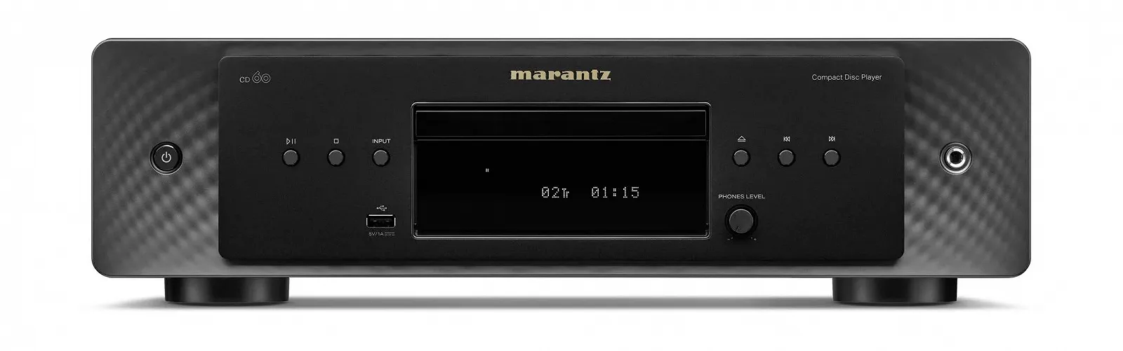 HiFi CD-проигрыватель Marantz CD60, CD-проигрыватель с аудио высокого разрешения, цифро-аналоговый преобразователь, схема Marantz HDAM, усилитель для наушников, фото №2