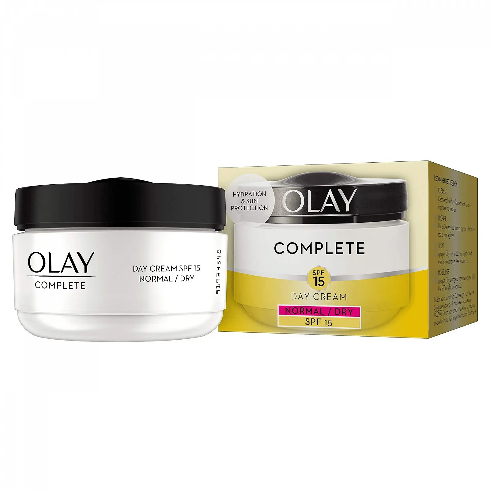 Денний крем Olay Complete 3-in-1 SPF 15 для нормальної та сухої шкіри 50 мл, фото №1