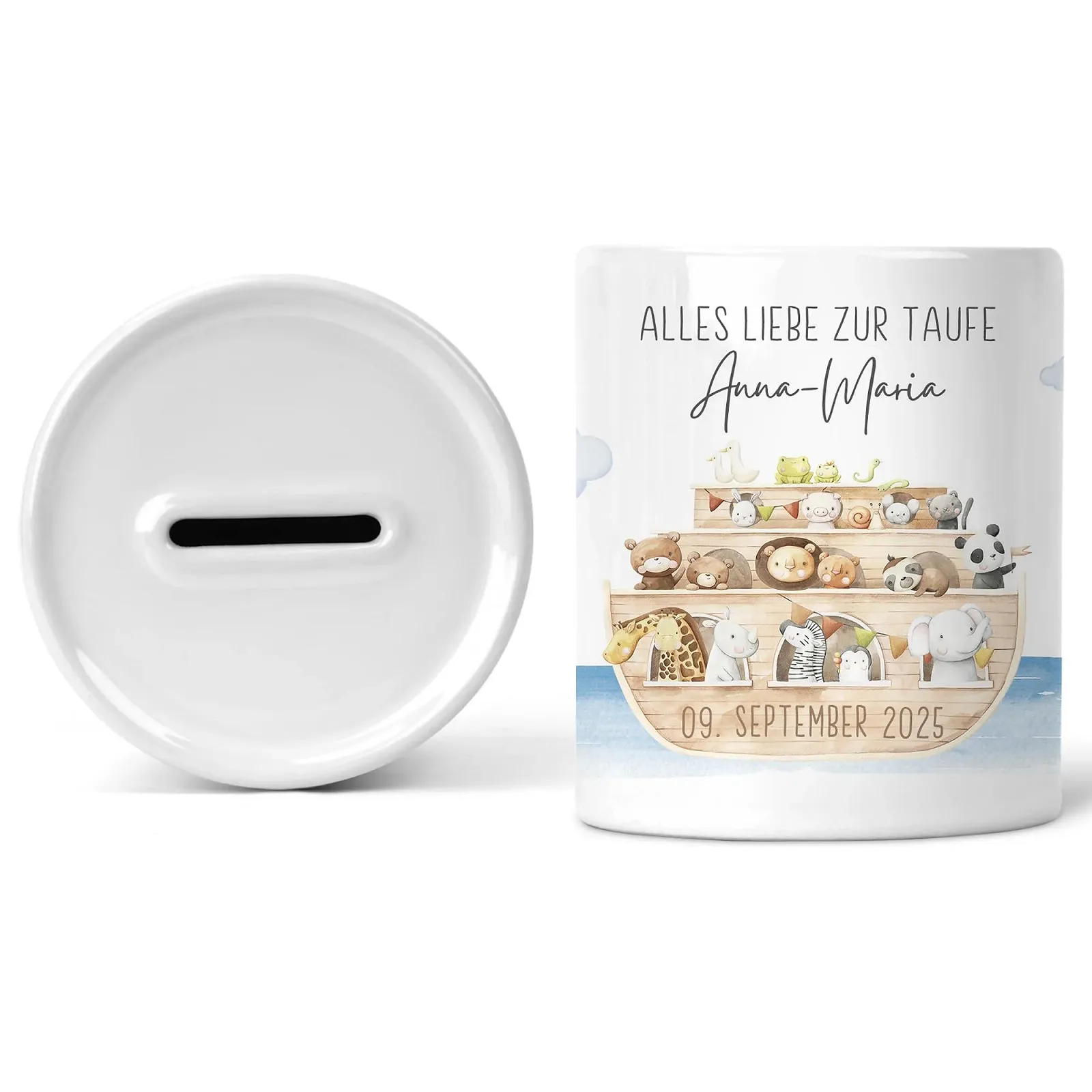 Скарбничка Noah's Ark Керамічна, персоналізована, фото №7