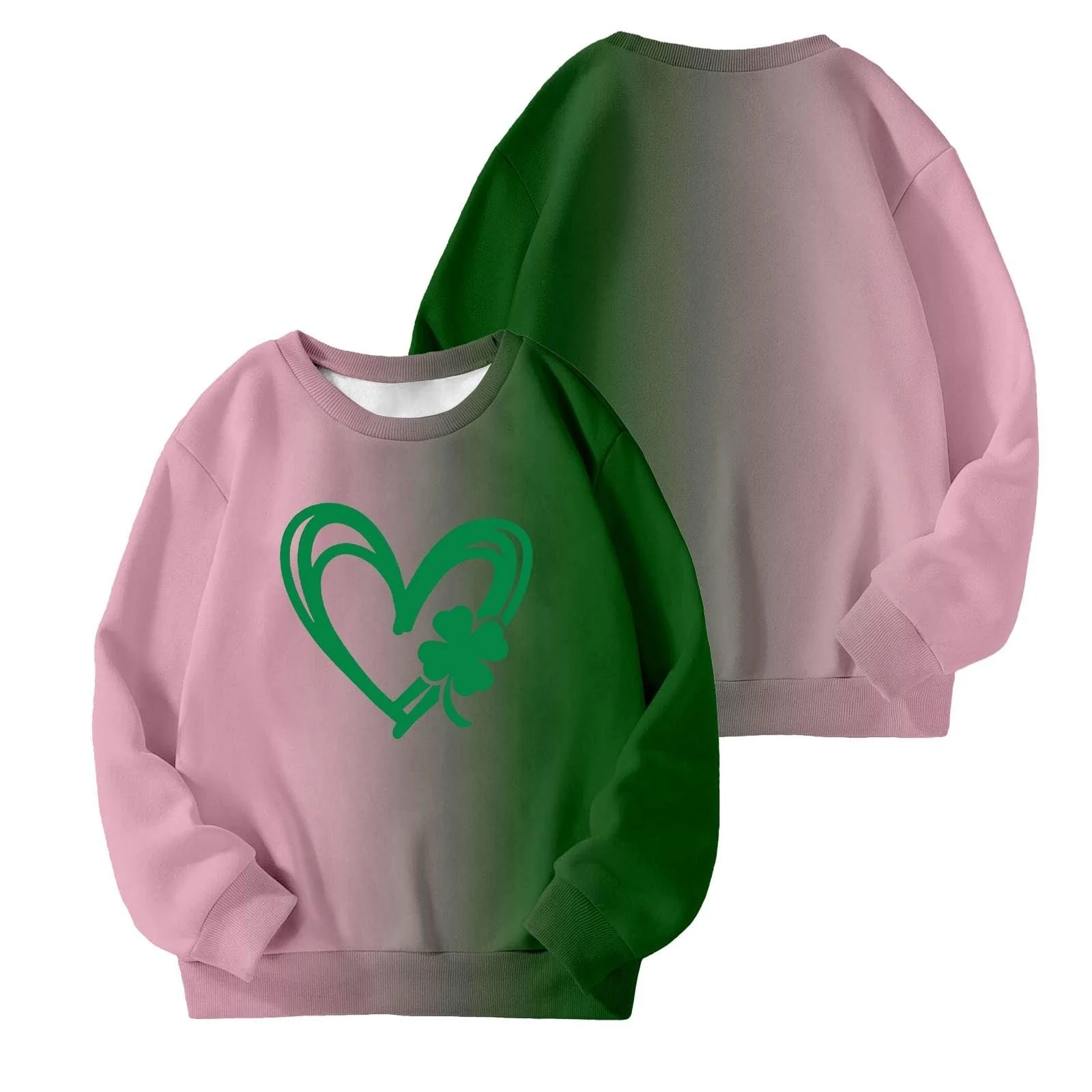 Світшот з круглим вирізом і капюшоном, фото №2