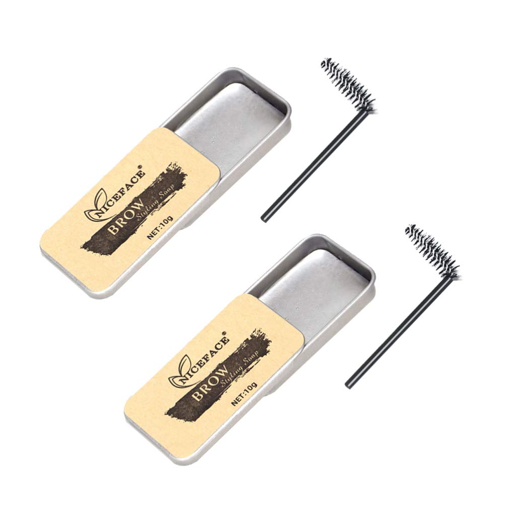 2 Набора Beaupretty Eyebrow Soap Kit Eyebrow Styling Soap Brew Gel Long Lasting Eyebrow Setting Gel Waterproof Eyebrow Colour, фото №1