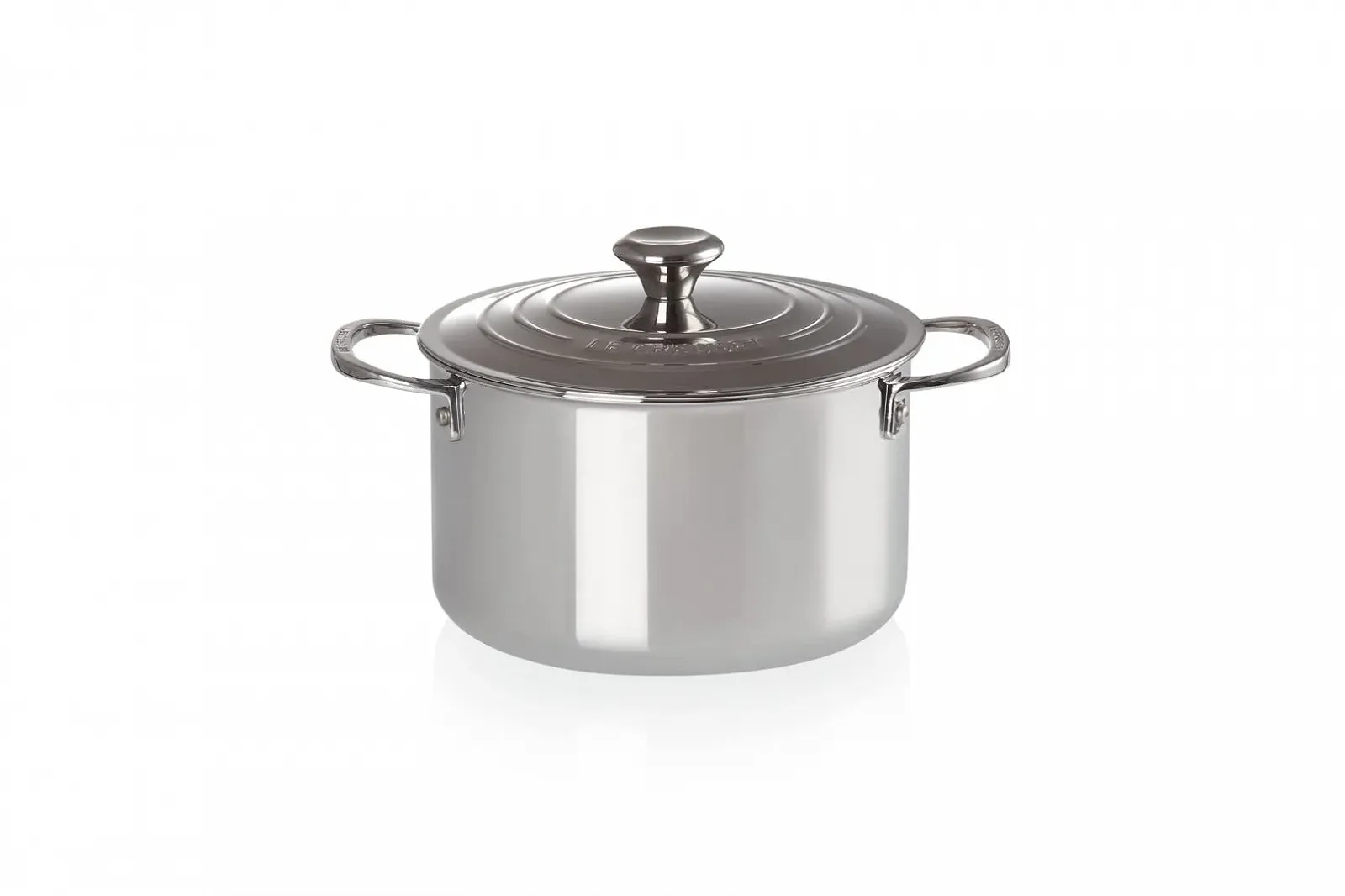 Кастрюля LE CREUSET 3-ply Plus 20 см 18-10 нержавеющая сталь, фото №4 Кастрюля LE CREUSET 3-ply Plus 20 см 18-10 нержавеющая сталь, фото №4
