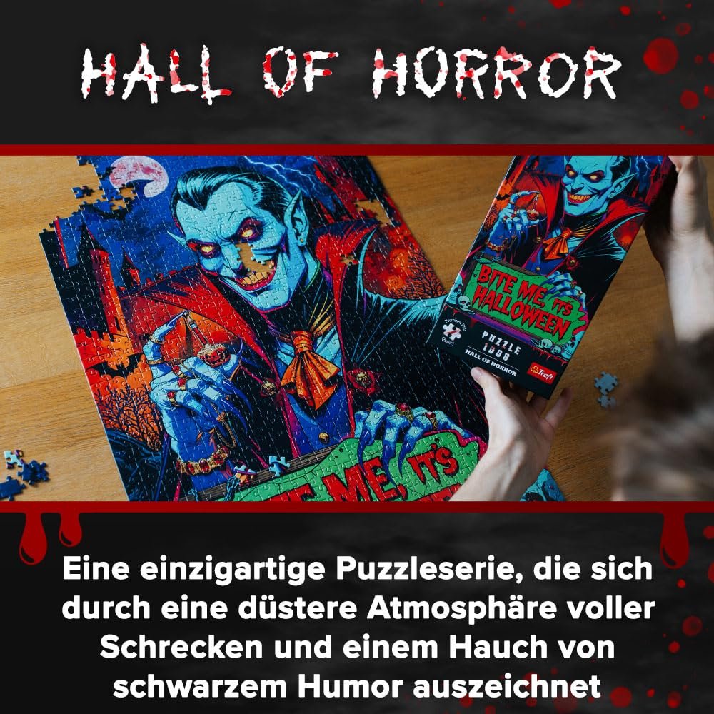 Пазл Trefl Premium Plus Quality Hall of Horror Vampire 1000 элементов, фото №2