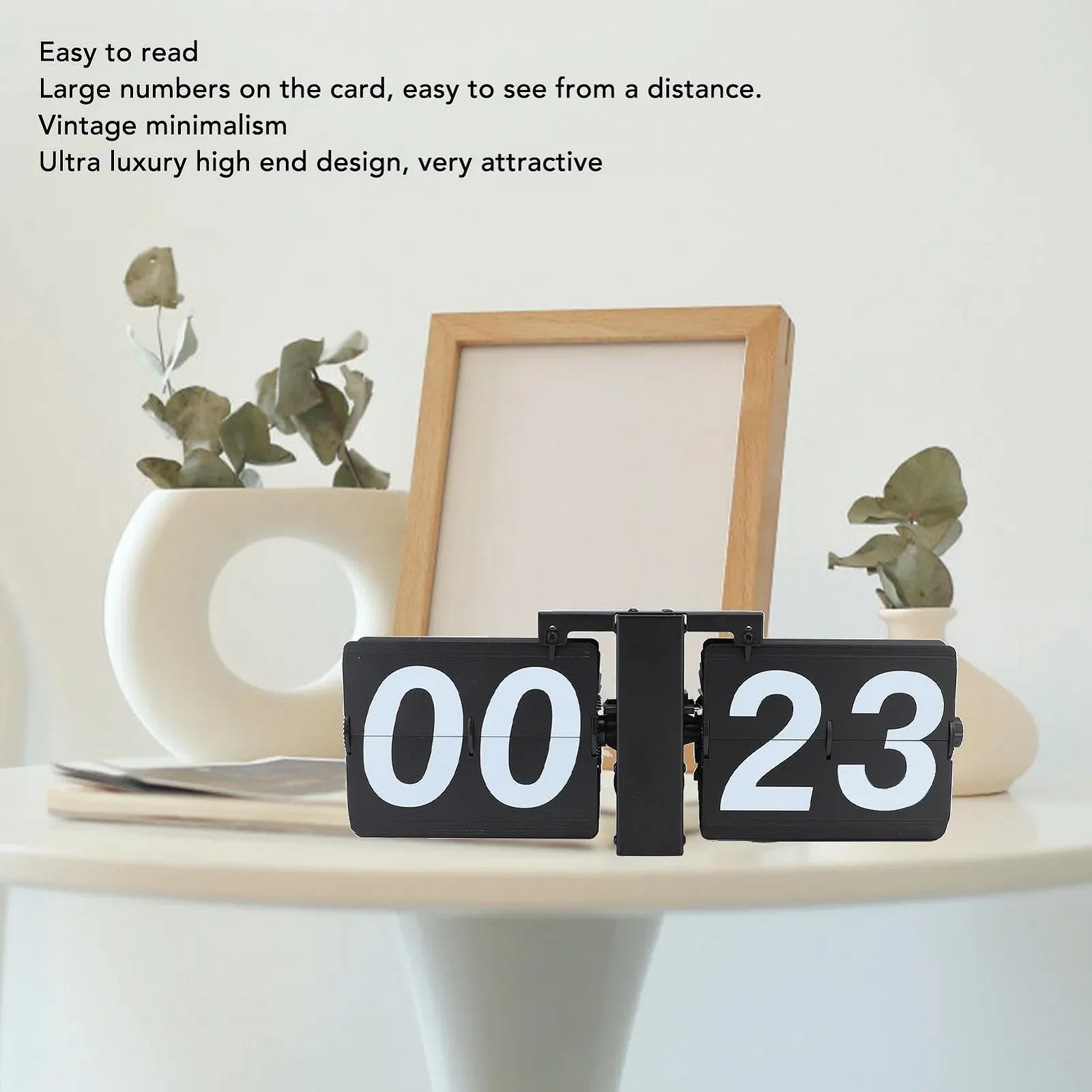 Часы PODSJD 70 мм Автоматические, Черная режиссерская хлопушка, Ретро-дизайн, фото №4