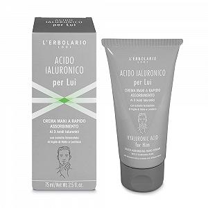 Крем для рук L'Erbolario Hyaluronic Acid for Him - Фото 1