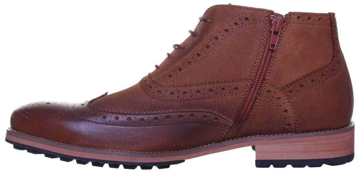 Челсі Justin Reece Rugged Brogue Сірий, фото №1