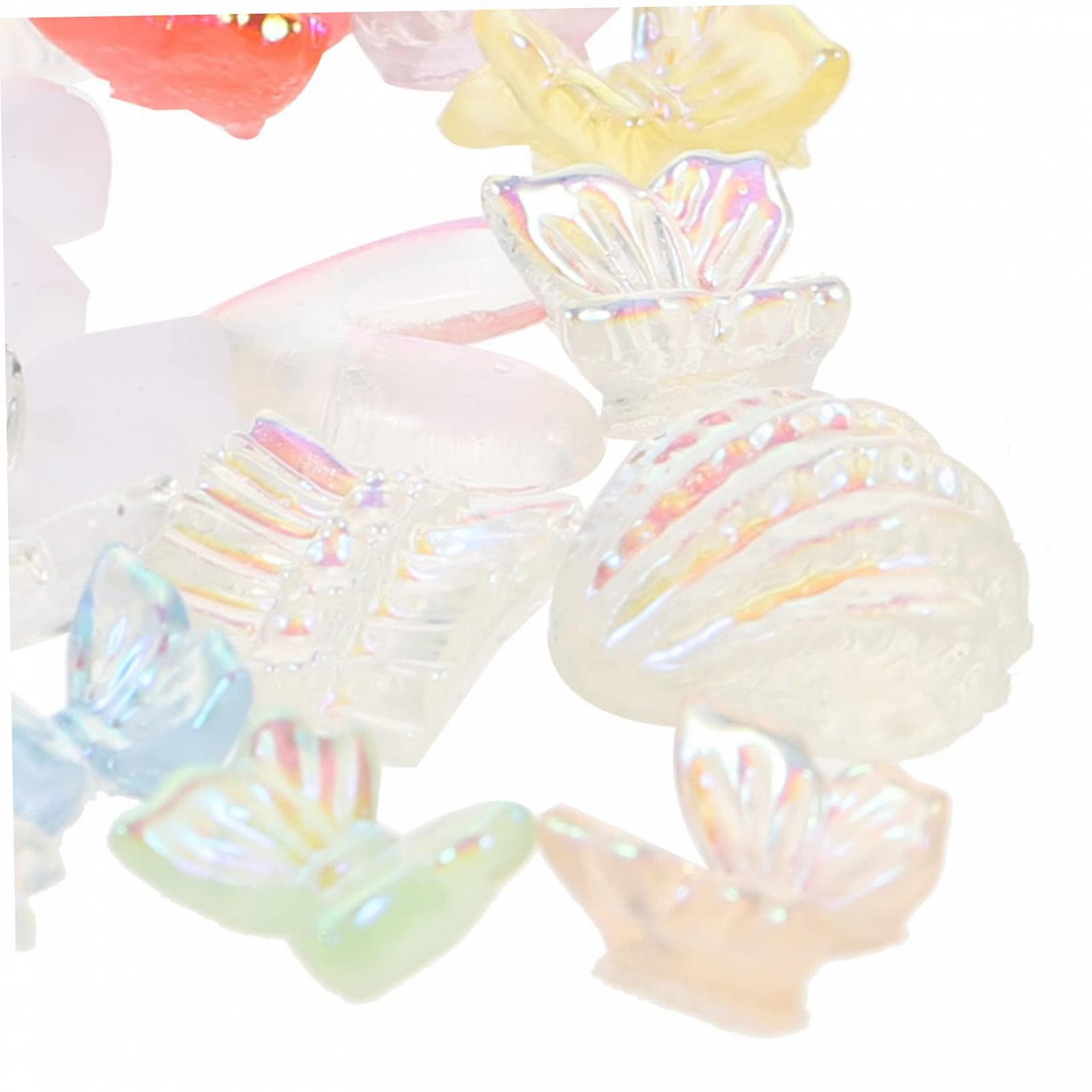 Украшения для ногтей Бантики, жемчуг, украшения для маникюра, DIY, орнаменты для дизайна ногтей, бантики, аксессуары для ногтей, фото №7