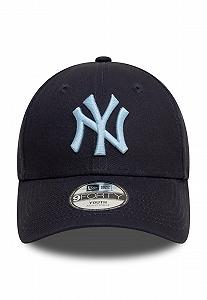 Бейсболка New Era 9Forty New York Yankees детская Темно-синяя synthetic.ua - Фото 1