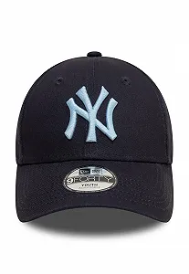 Бейсболка New Era 9Forty New York Yankees дитяча Темно-синя synthetic.ua - Фото 1