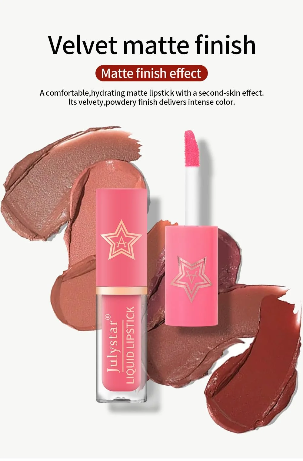 Блиск для губ HoiLiLu Тривимірний Star Зволожуючий Стійкий Перламутровий (6), фото №9