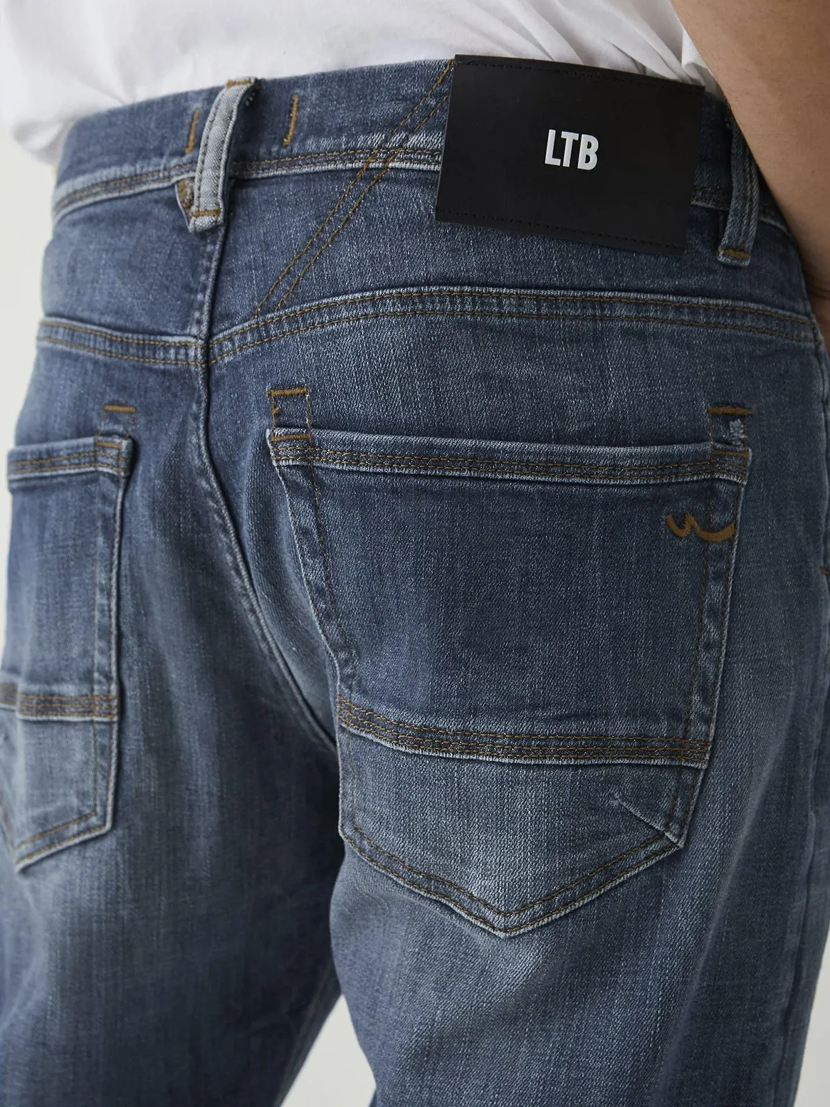 Джинси LTB Servando X D Regular Tapered Denim Medium Blue, фото №5