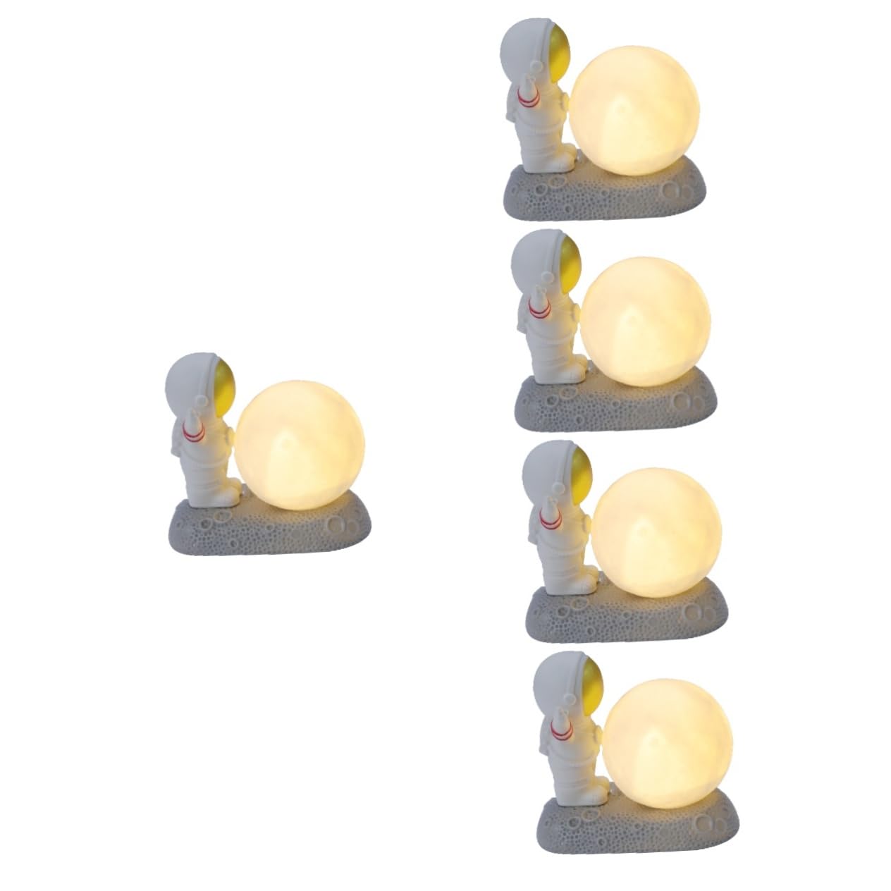 Світильник UKCOCO Astronaut LED Moon для дитячої кімнати пластиковий, фото №1 Світильник UKCOCO Astronaut LED Moon для дитячої кімнати пластиковий, фото №1