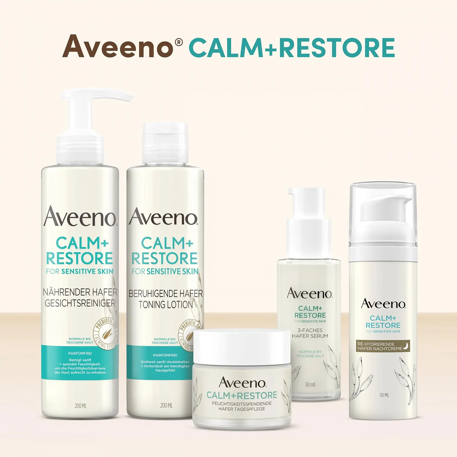Очищающее средство для лица Aveeno CALM+RESTORE Питательное Овсяное, 200 мл, фото №6