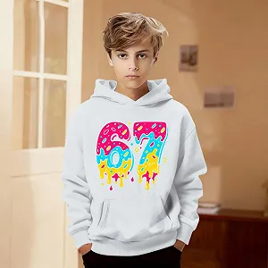 Худи Толстовка Девочка Zip Oversized Худи Теплая Толстовка с Капюшоном Повседневные Теплые Худи Детские Подростковые Осенние Худи на Молнии synthetic.ua - Фото 1