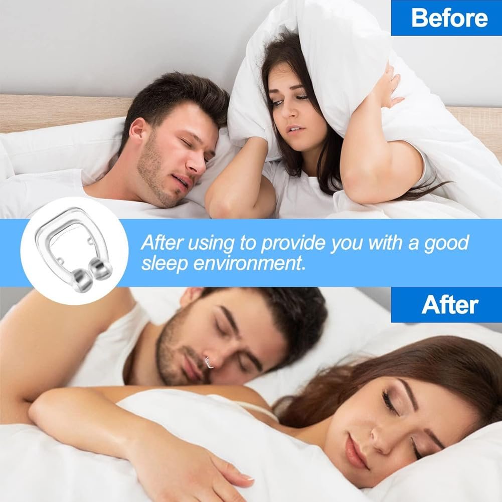 Роздільник для носа проти хропіння HSYTEK, 8 шт, багаторазового використання, магнітні, фото №8