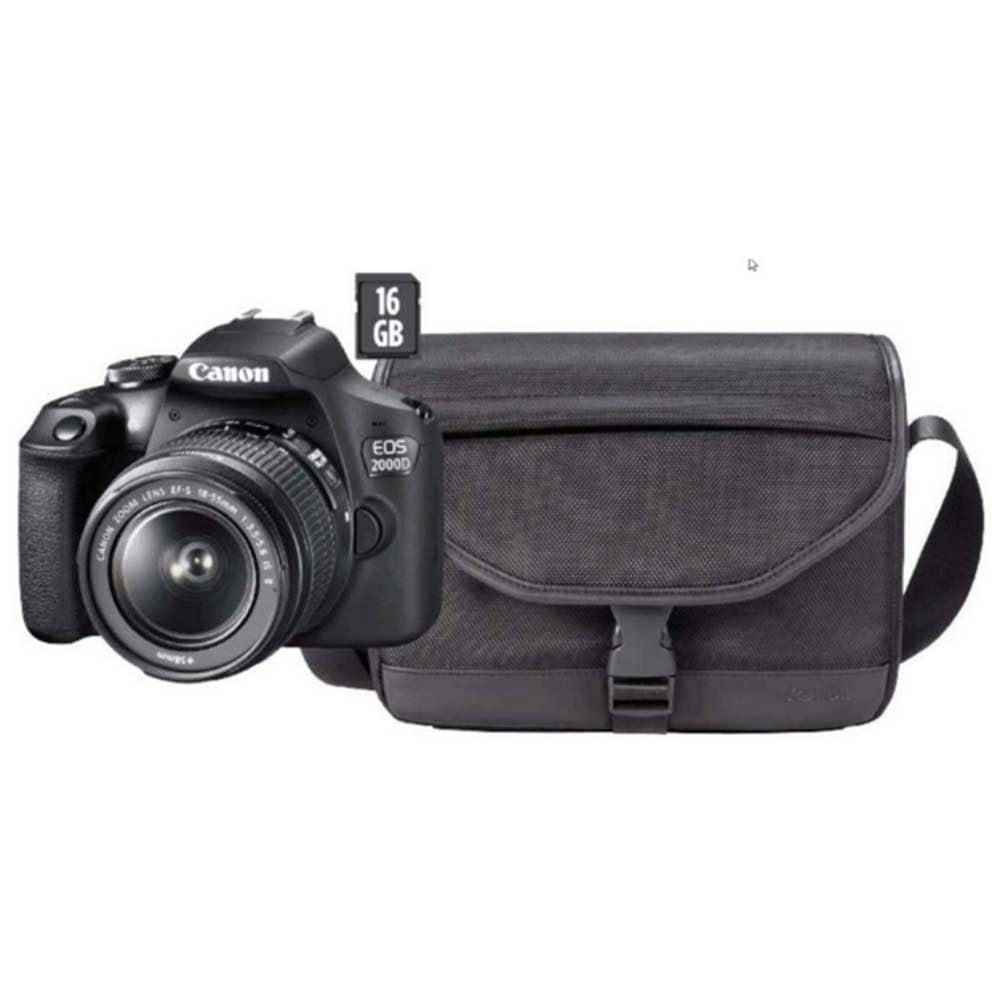 Фотоаппарат зеркальный Canon EOS 2000D BK 24.1MP Черный, фото №5