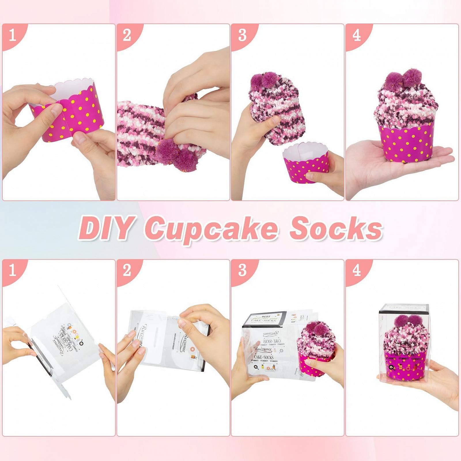 Носки YSense Snug Gifts для женщин Зимние теплые пушистые носки-кексы Cuddly Socks для женщин 39-42, фото №6