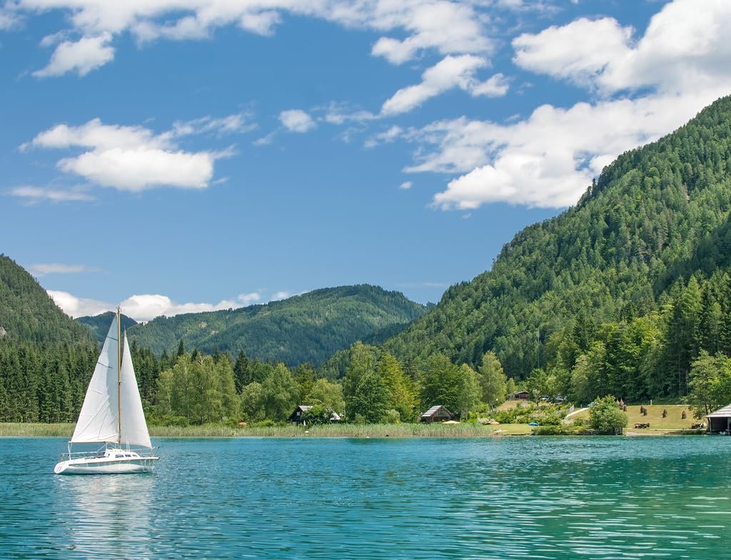 Пазл Lais Puzzle Озеро Вайсензее в Каринтии, Австрия 1000 деталей, фото №2 Пазл Lais Puzzle Озеро Вайсензее в Каринтии, Австрия 1000 деталей, фото №2