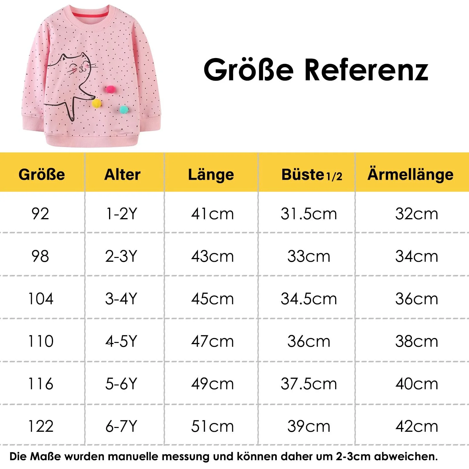 Толстовка Dinopjs для девочек, радужная, художественная, детская, повседневная, с длинными рукавами, мультяшный принт, теплая хлопковая спортивная рубашка, подарок на праздники, события, день рождения для 2-7 лет, фото №6